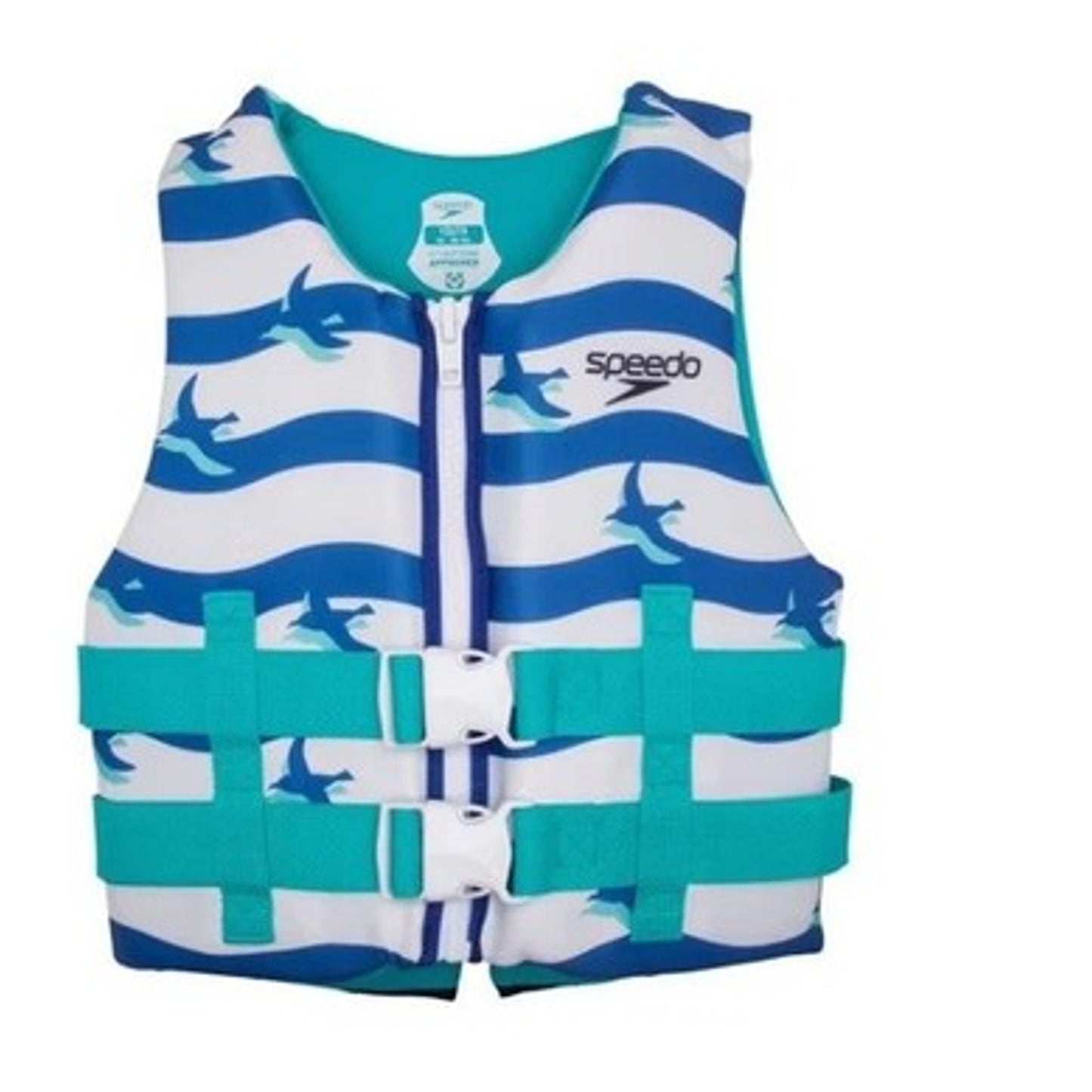 Speedo Junior Kids' Life Jacket Vest - Youth Swimming Safety