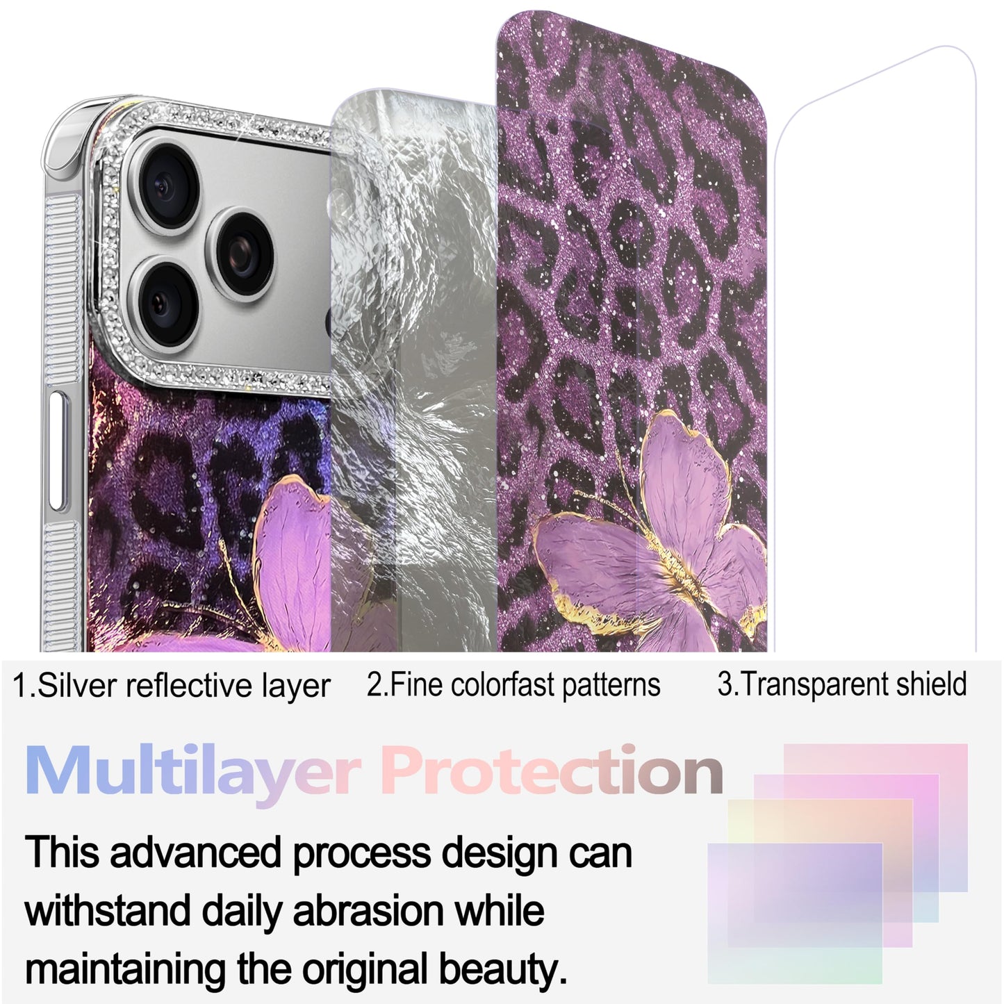 I-MGAE-IN-AR Compact Case for iPhone 16 Holographic Cloud Design,Cute Trendy Soft Slim TPU Shockproof Protective Phone Cases Cover for Women Girls Aesthetic Glitter WN420