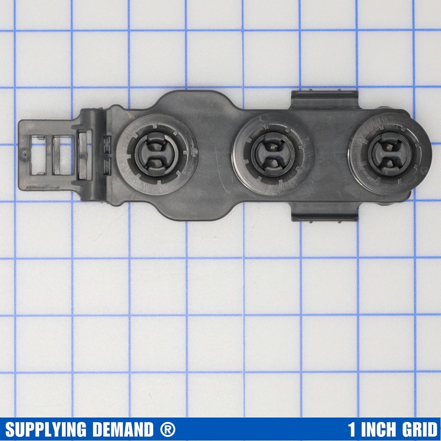 Supplying Demand WD12X22801 WD12X22599 Dishwasher Rack Bracket 3 Wheels Replacement BST220