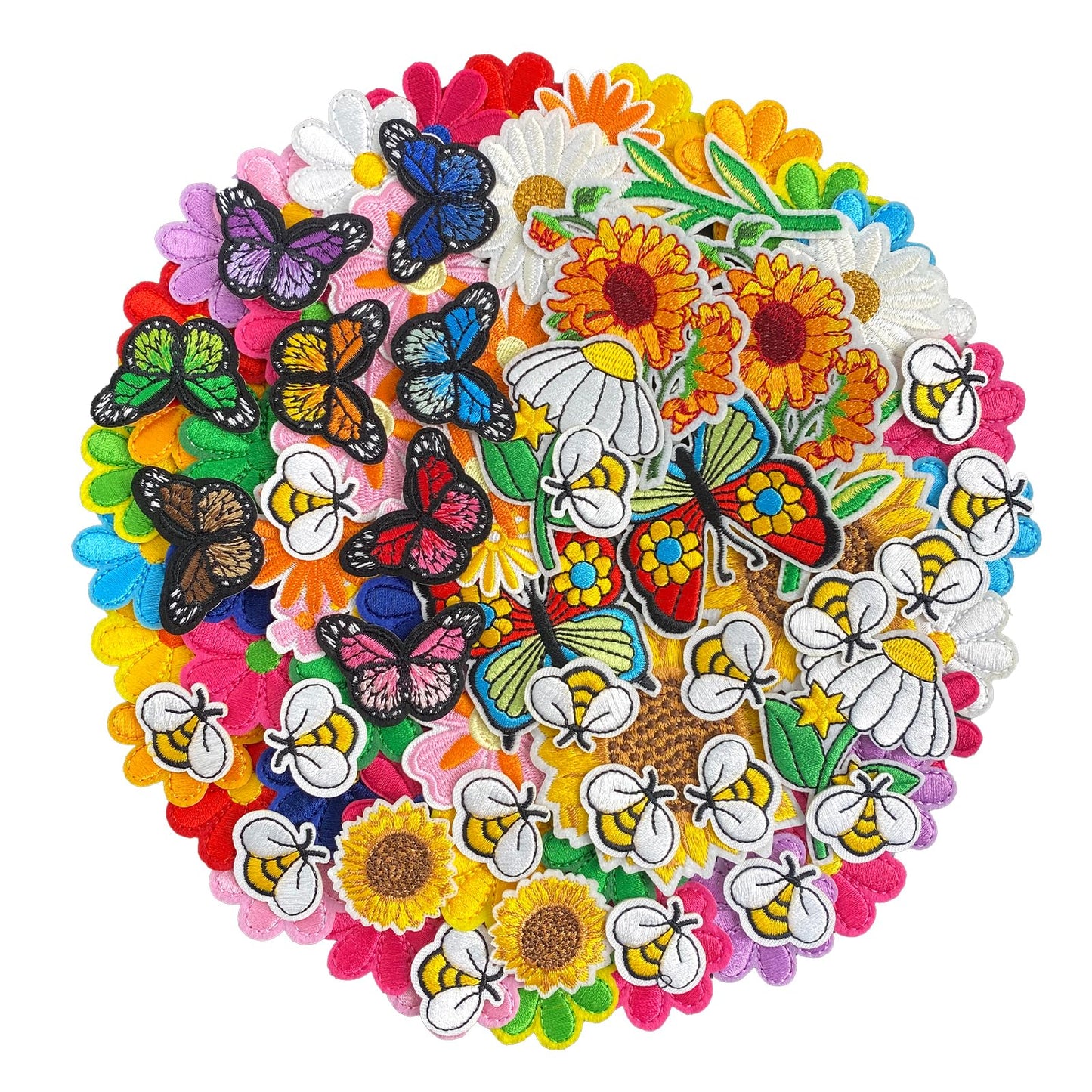 32Pcs Christmas Iron on Patches, Christmas sew on Patches for Clothing, Hats, Backpacks, Jackets, and Bags BST326H