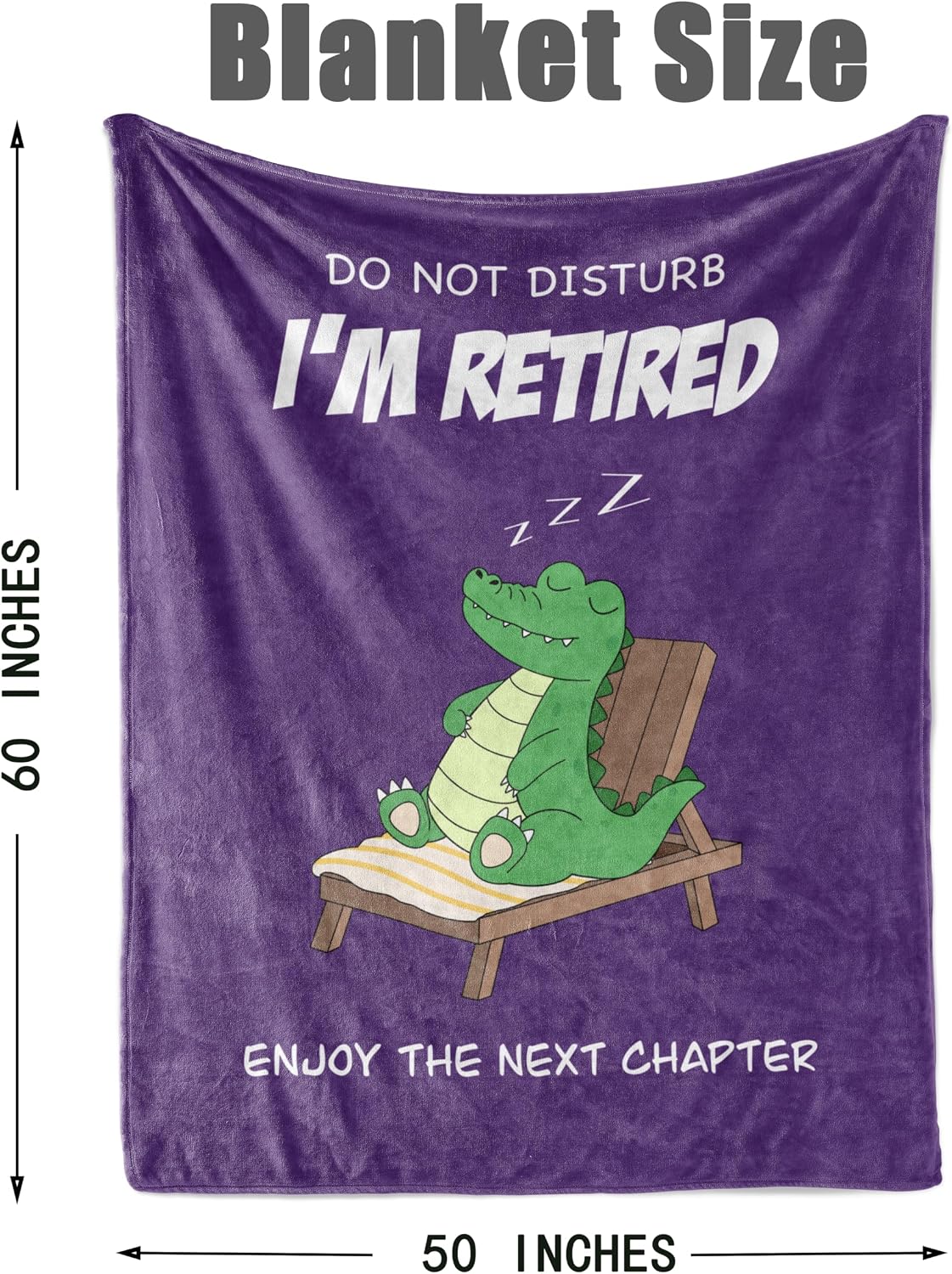 Retirement Gifts,Gift for Retirement,Retirement Gift for Woman,Funny Retirement Gifts for Woman,Gifts for Retirement Women,Best Retirement Gifts Ideas,Retirement Blanket for Women 50" X 60" BST220