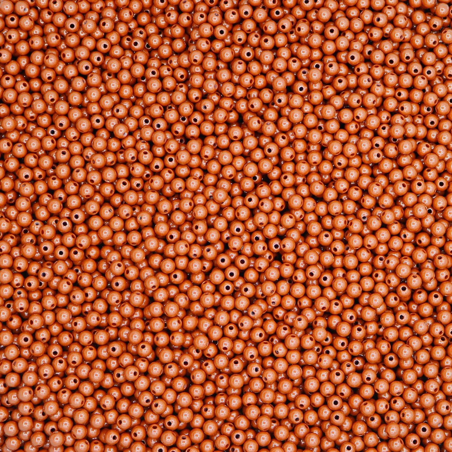 600 Pieces Black Beads for Jewelry Making, Bulk 6mm Colorful Acrylic Beads, Acrylic Round Loose Ball Beads with 1.5mm Hole for Bracelets Necklaces Earring Making Supplies BST220