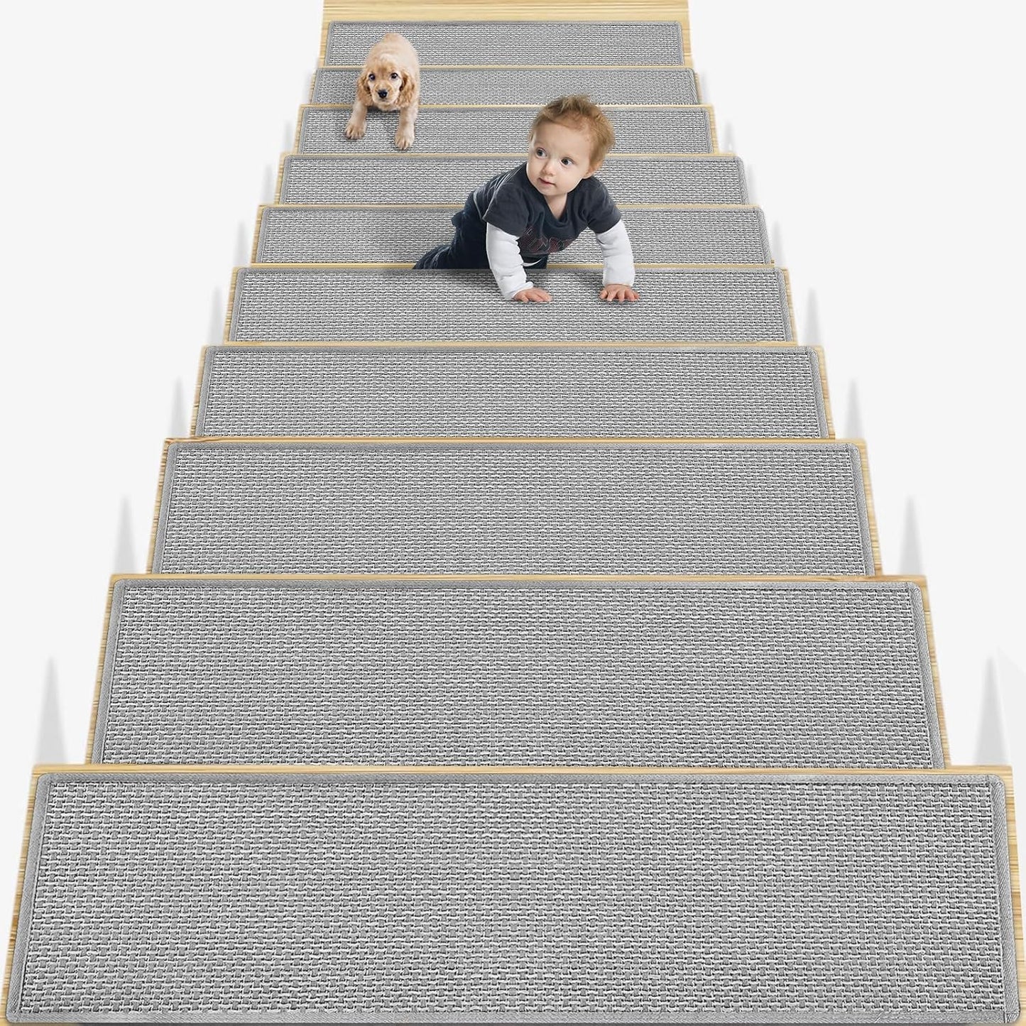 Carpet Stair Treads 15pcs 30" x 8" 92