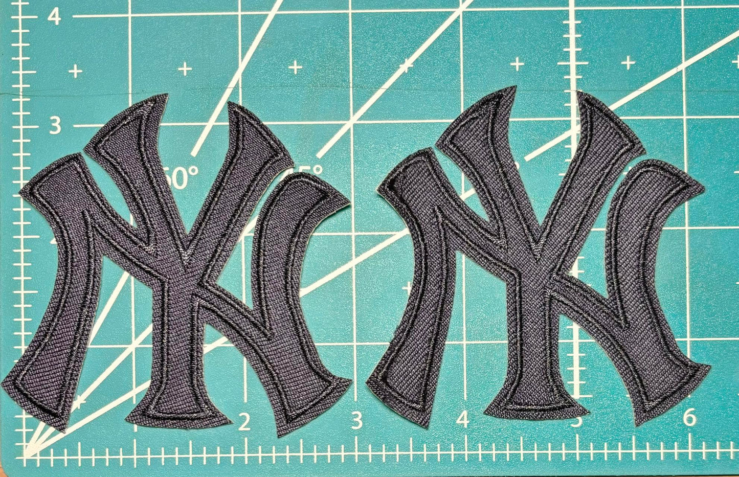Iron-On San Diego Letter Patch, White, 2 x 3 in, 2-Pack for Jackets BST220