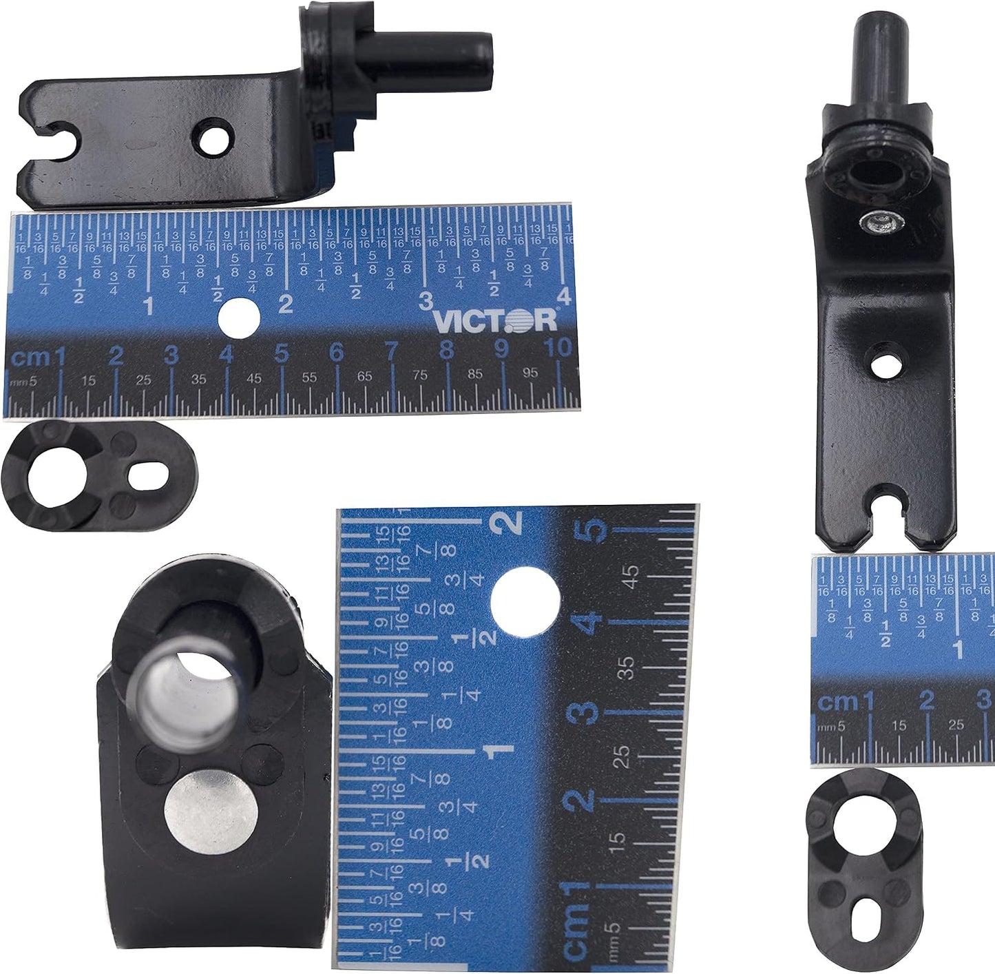Supplying Demand WR13X10020 WR49X5099 Refrigerator Lower Door Hinge and Cam Replacement Kit Model Specific Not Universal BST220