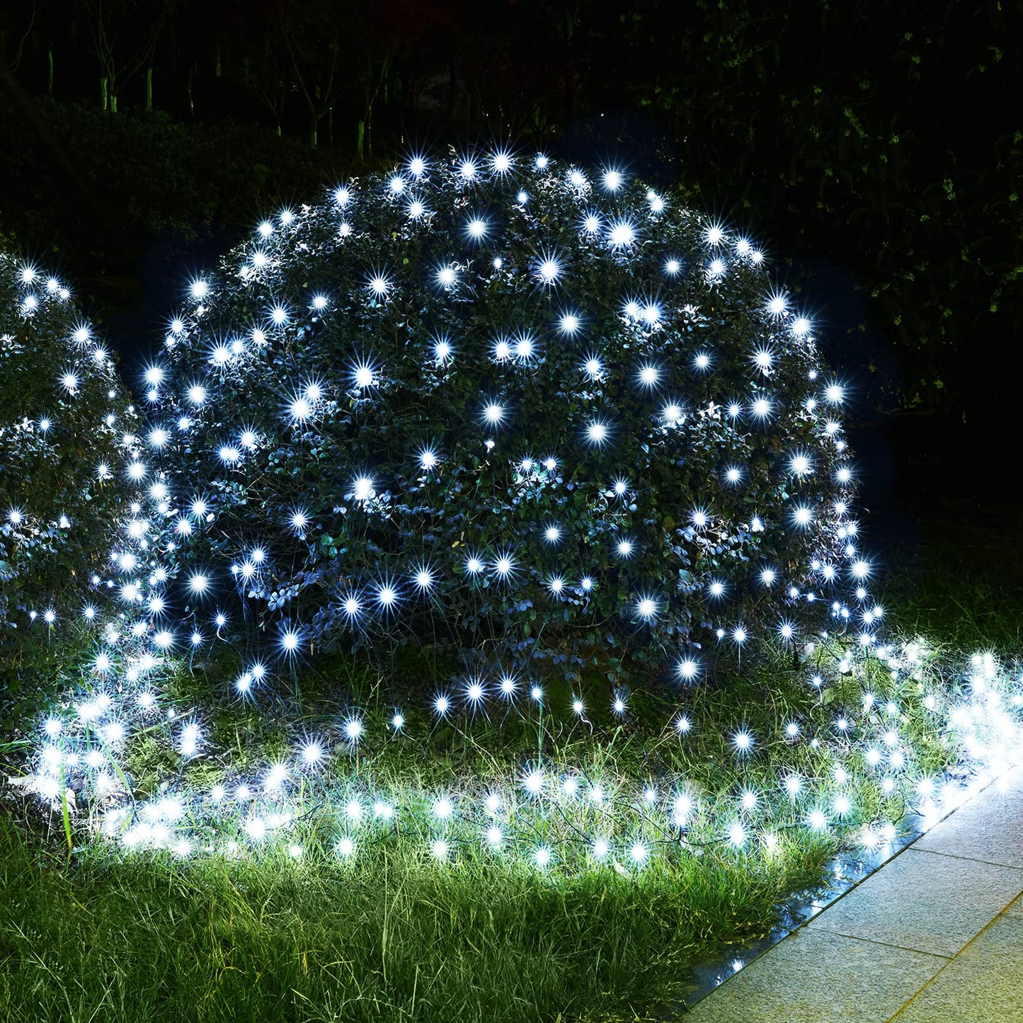 BlcTec Christmas Lights Outdoor 360 LED 9.8ft x 6.6ft Christmas Net Lights with 8 Modes RD12