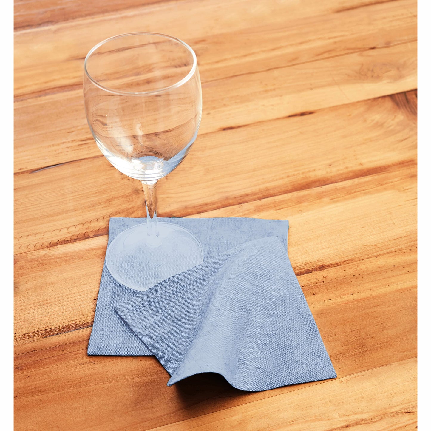 Solino Home 100% Linen Cocktail Napkins Black, Athena 6 x 6 in, Set of 12 | Small Cloth Napkins for cocktails, beverages, coasters and appetizer serving, Chambray Black, Pure Linen, OEKO-TEX Certified BST326SOLH