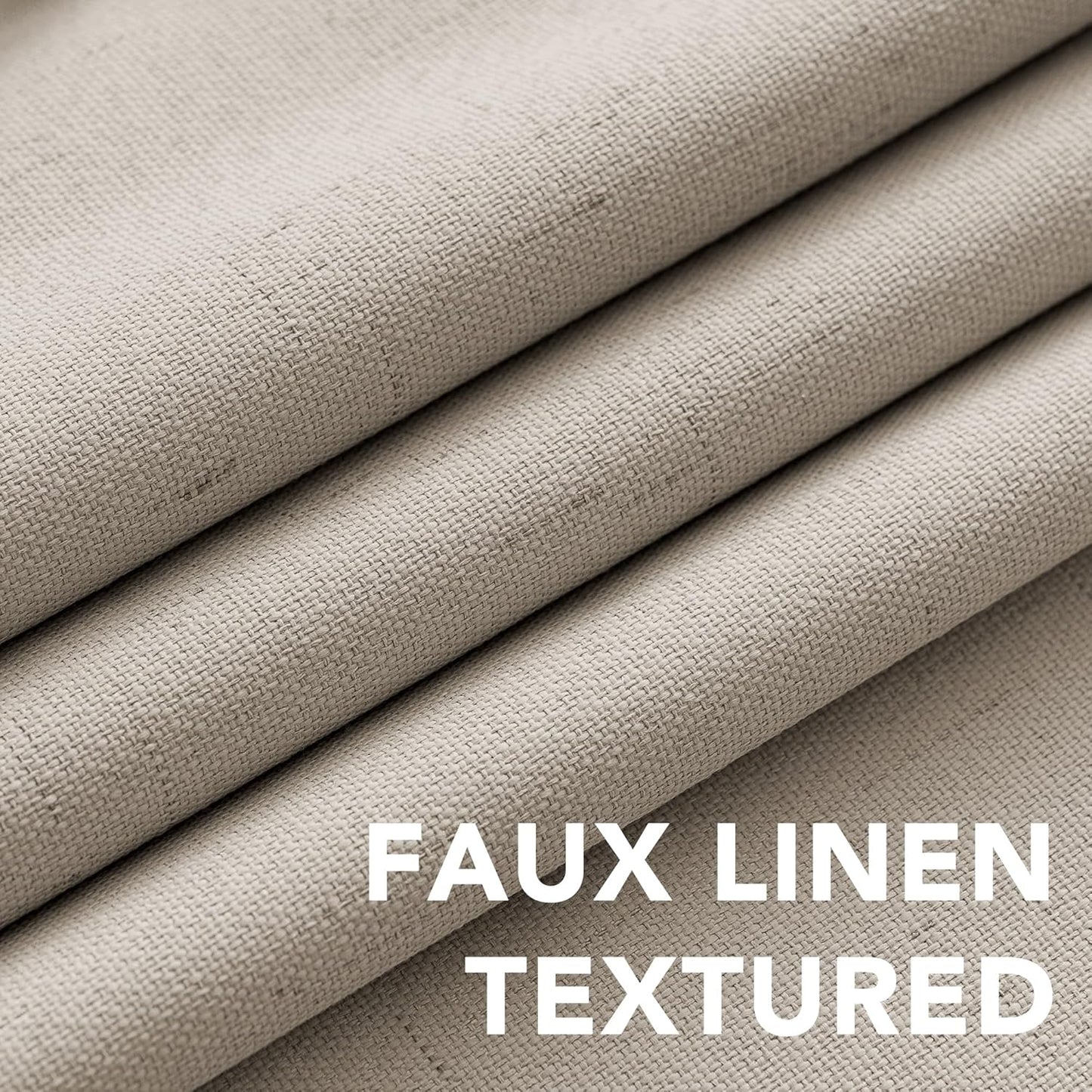 H.VERSAILTEX 100% Blackout Curtains for Bedroom 95-97