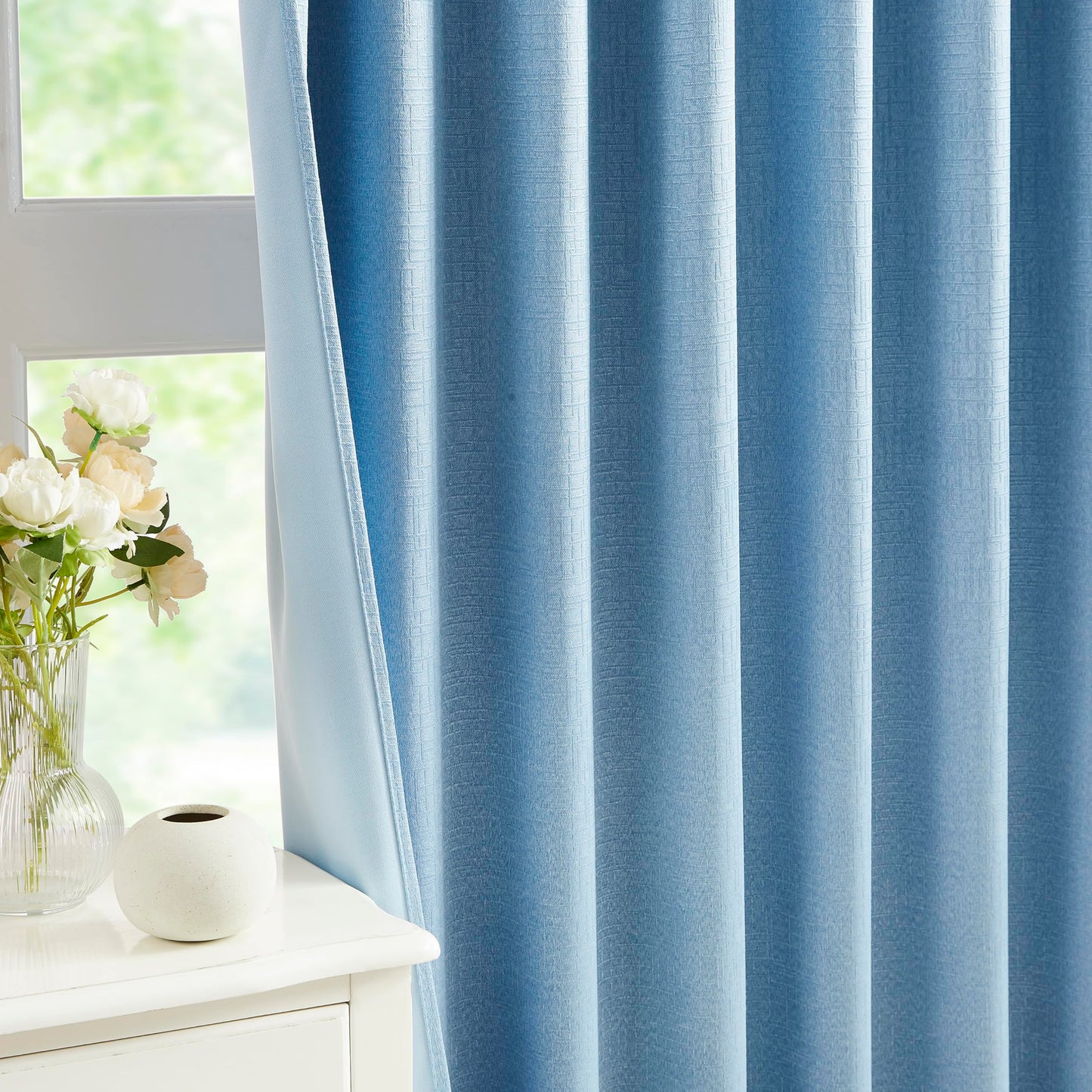 Bujasso Gray Jacquard Blackout Window Curtain Panels, 54" Wx84 Lx2 | Back Tab Rod Pocket with Magnetic Tiebacks,Thermal Insulated,85% Room Darkening Light Blocking Drapes for Bedroom Living Room BST326H