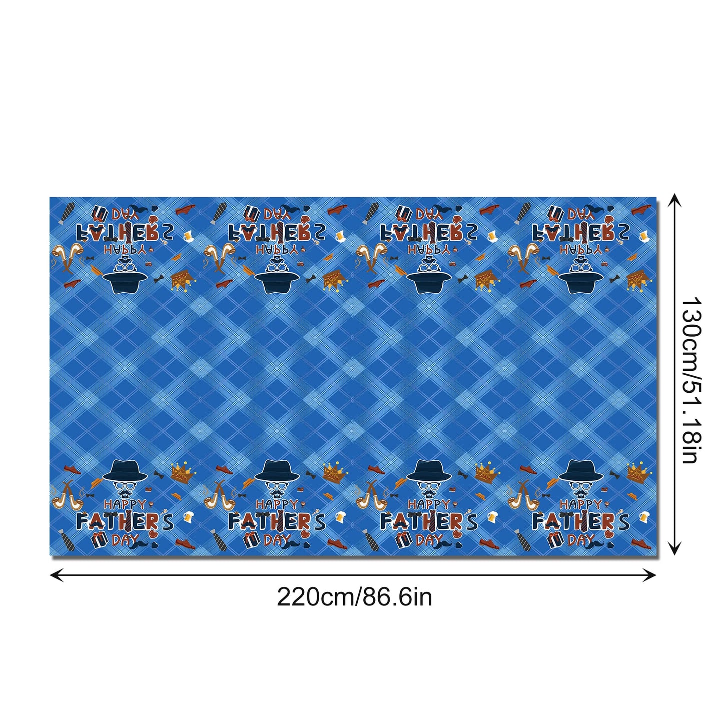 1 Pack American Flag 4th of July Party Plastic Tablecloth 54 x 87 Inch Long Rectangular Table Cover for Buffet,Veterans Day Holiday Dinner,Election Day Picnic or Tablecloth for Kitchen Event WN420