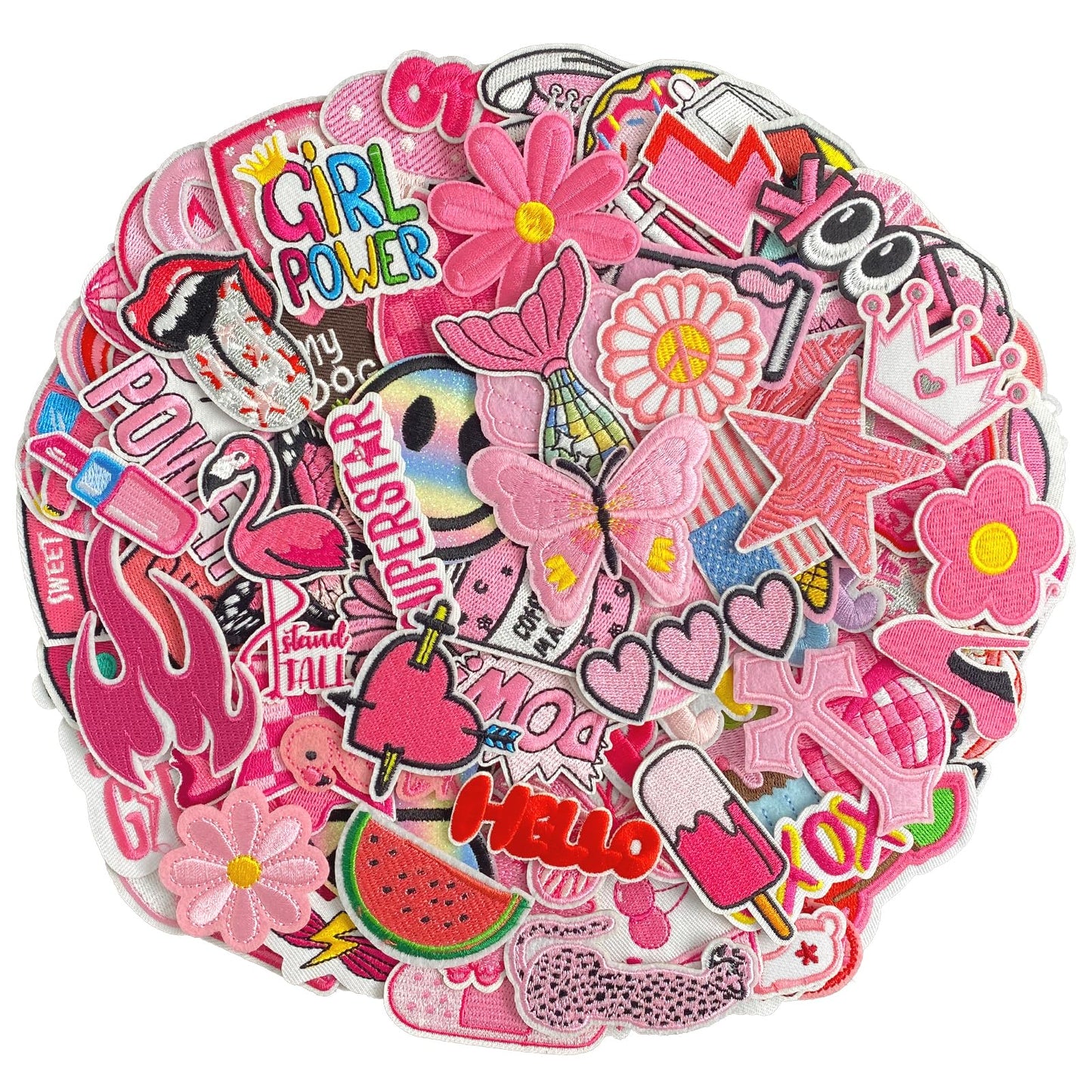 32Pcs Christmas Iron on Patches, Christmas sew on Patches for Clothing, Hats, Backpacks, Jackets, and Bags BST326H