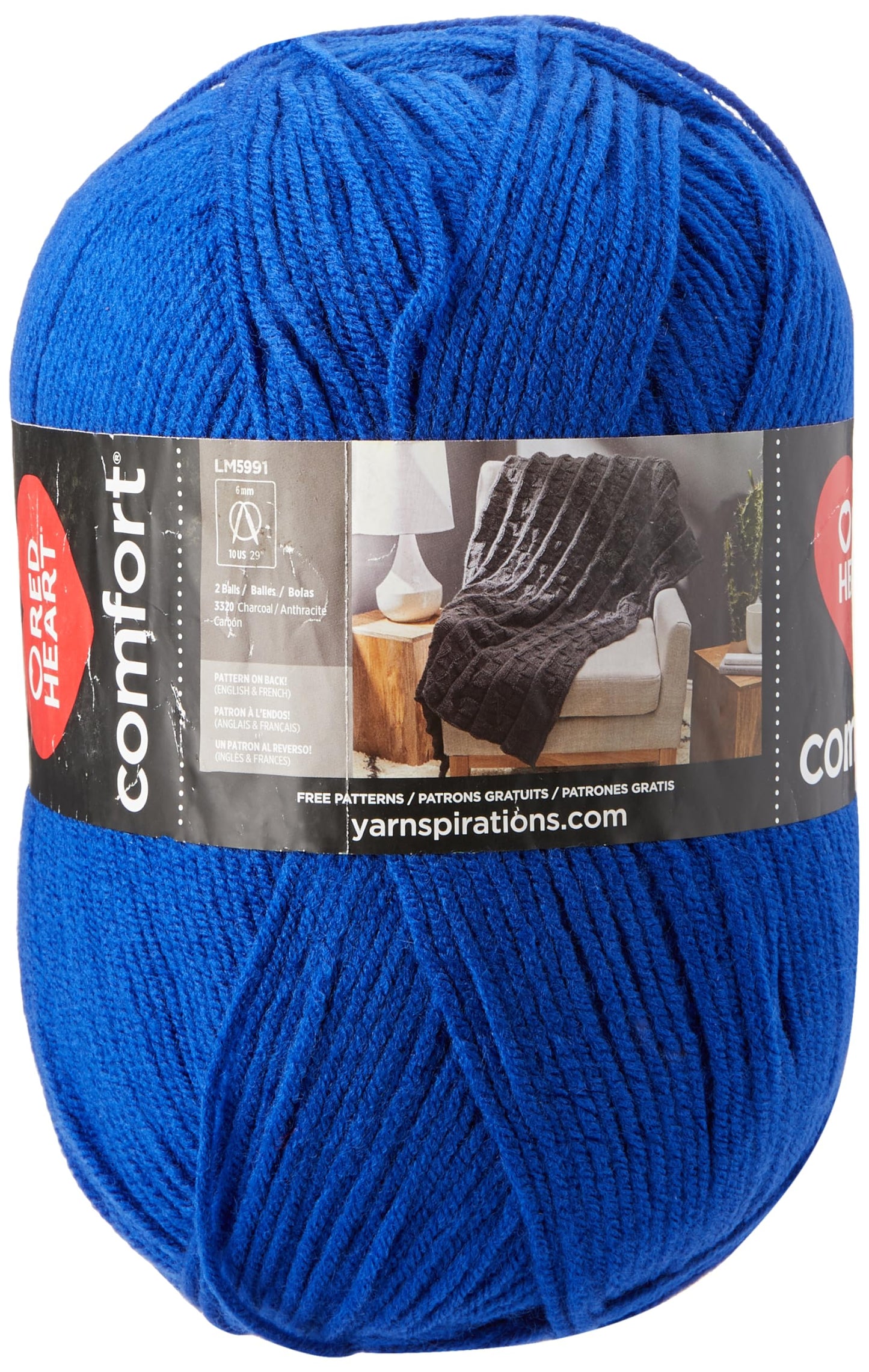 RED Heart Super Saver Yarn, Carrot BST326L