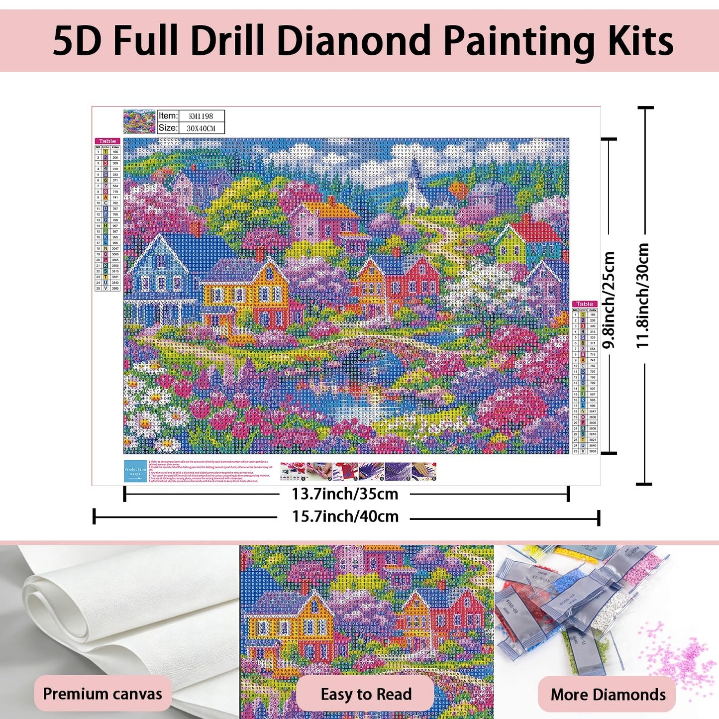 ArtIgle 5D Diamond Painting Kits for Adults, Ancient Sphinx Full Round Drills Gem Diamond Dots, Diamond Dot Art for Adults Beginners Clearance Home Wall Art Decor, 13.78 X 13.78 inch BST220