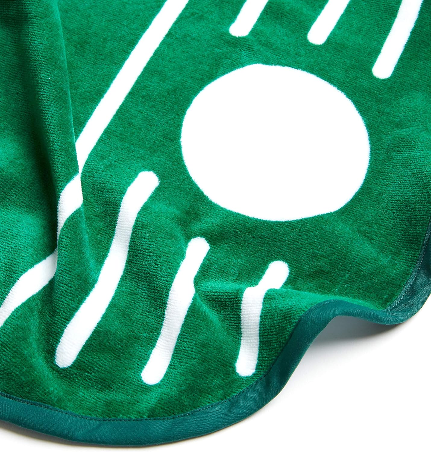 ban.do Giant Novelty Shape Green Terrycloth Beach Towel 40