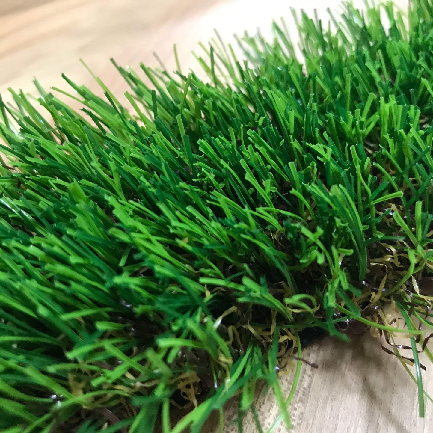KuGuo Artificial Grass Decoration Strip Indoor/Outdoor DIY Fake Grass (Autumn, Width 2in x Length 11ft) BST220