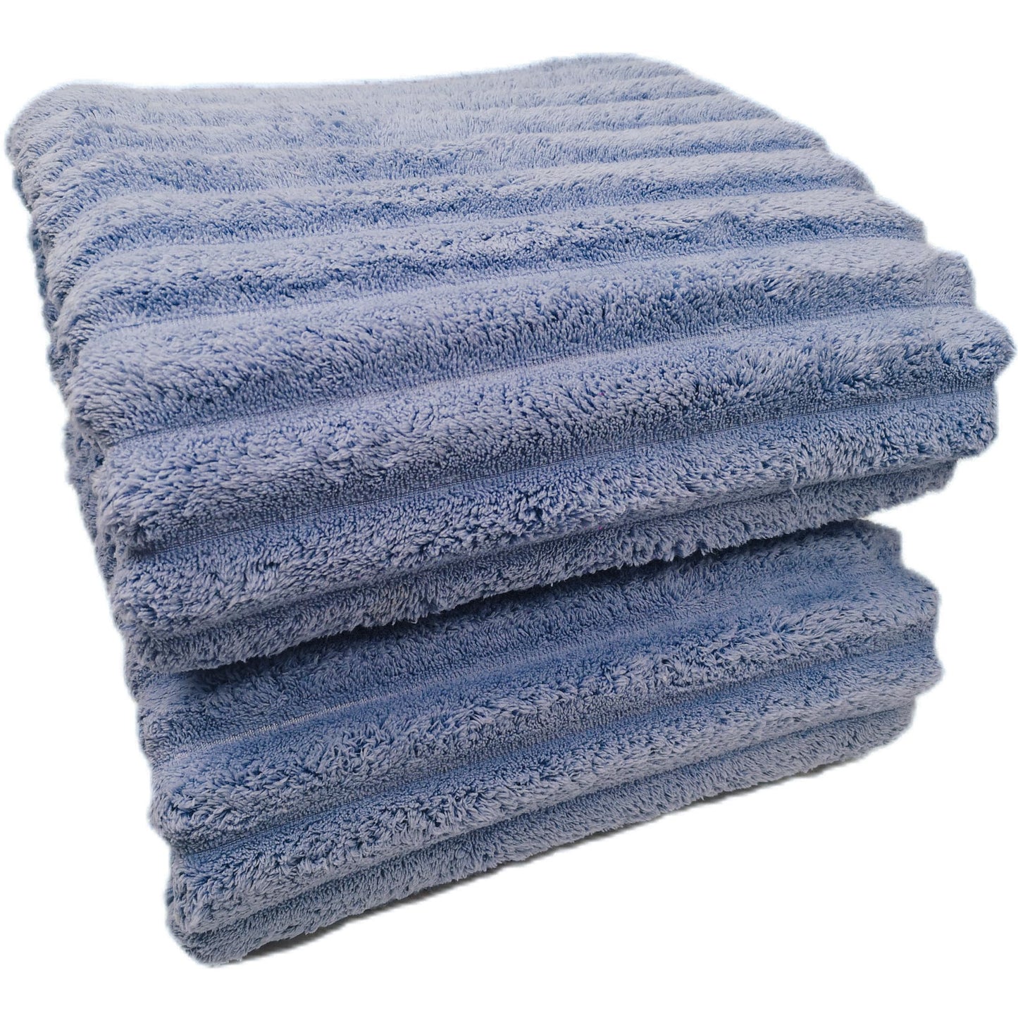 Soft Bath Towels Set, Microfiber Ribbed Oversized Bath Towels Extra Large for Bathroom, Home, Hotel, Spa, Beach, Pool, Gym (8-Piece Towel Set, Beige) BST202