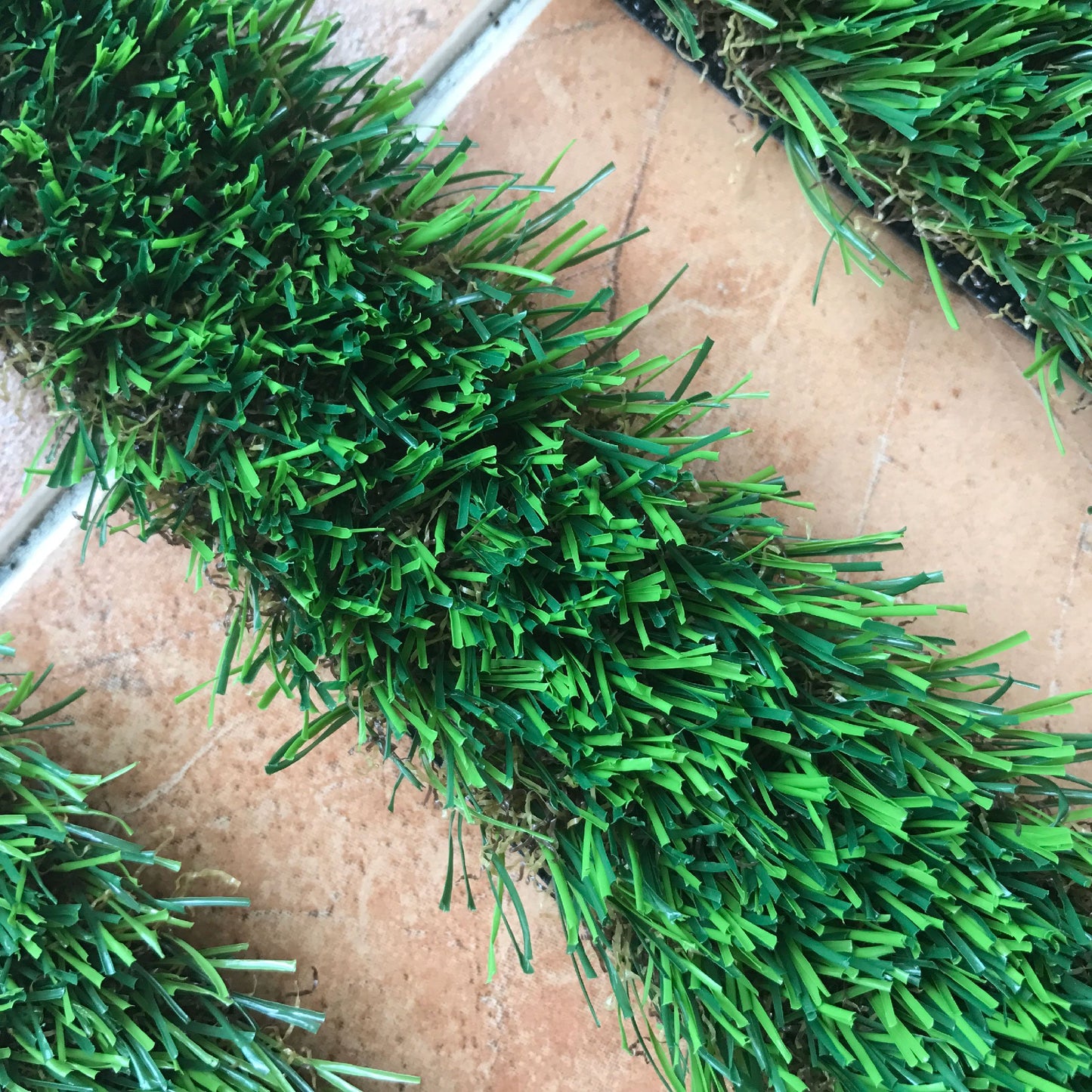 KuGuo Artificial Grass Decoration Strip Indoor/Outdoor DIY Fake Grass (Autumn, Width 2in x Length 11ft) BST220