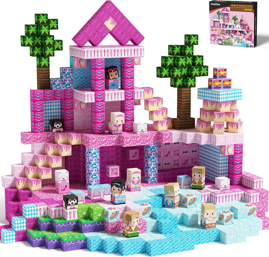GobiDex Magnetic Building Cubes 100 Piece Set 67