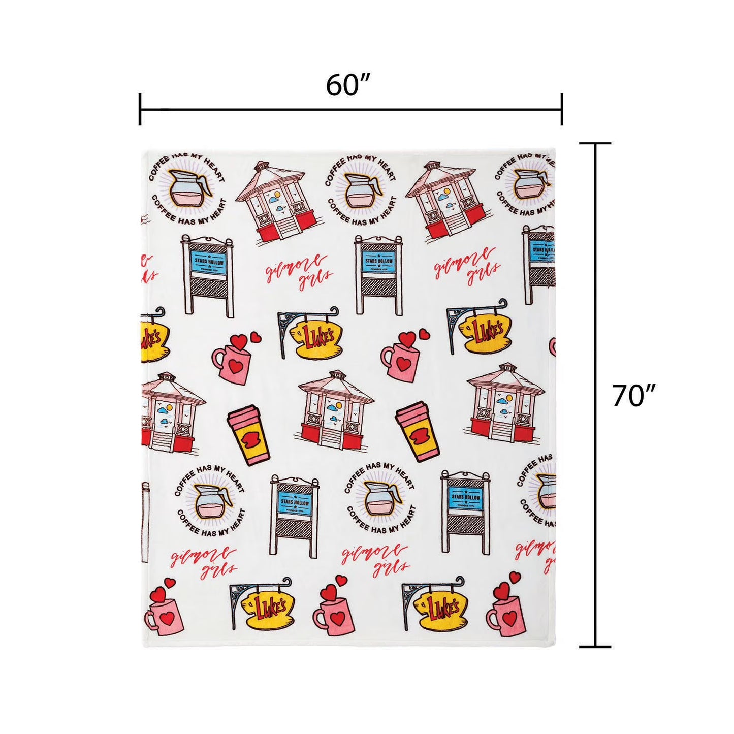 Gilmore Girls Adult Licensed Silk Touch Throw, 60" x 70" 53