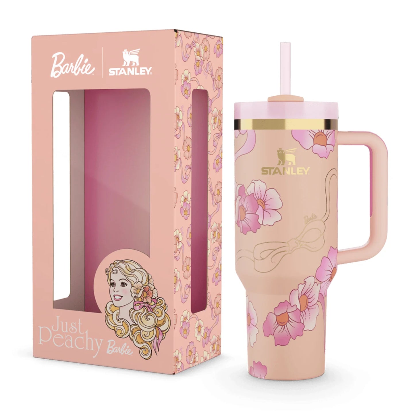 STANLEY x Barbie™ Just Peachy 40 Oz Quencher