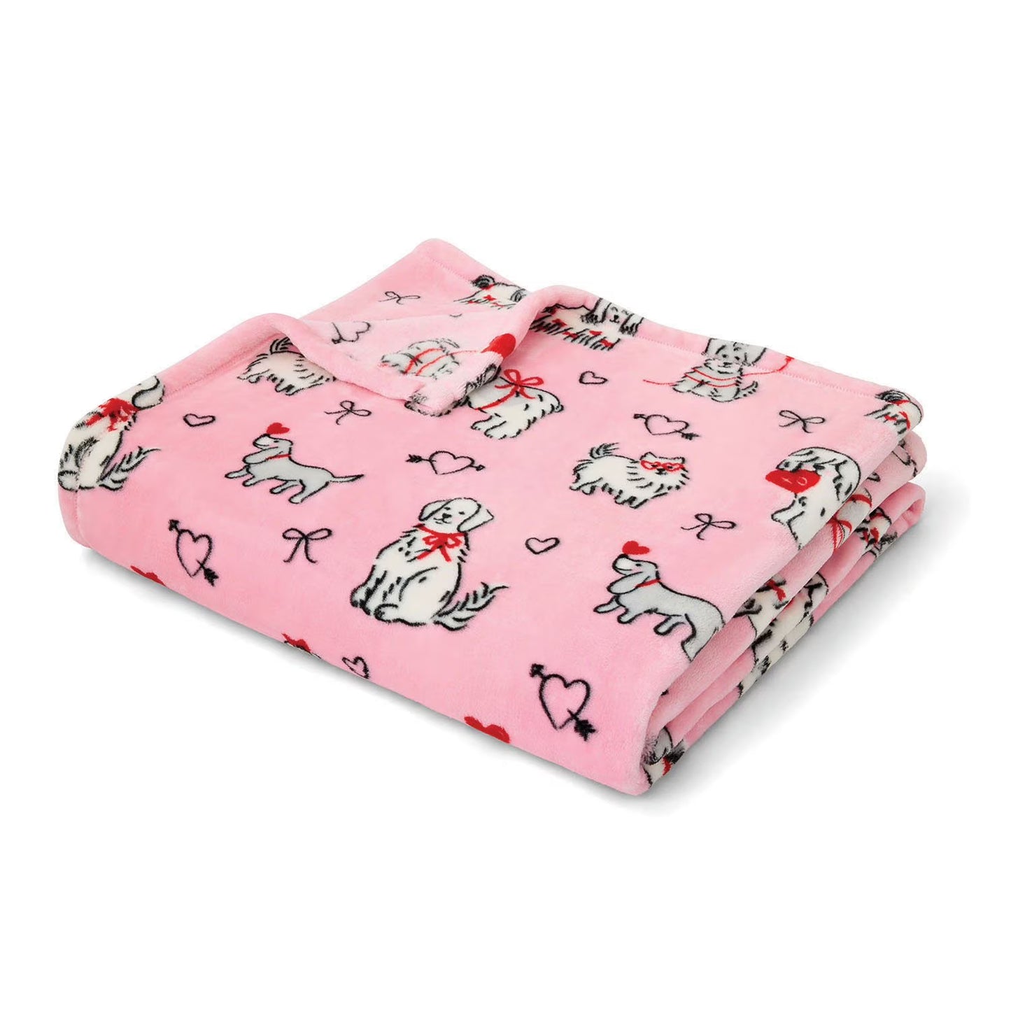 Member's Mark Lounge Throw Love Dogs, 60"x70" 51