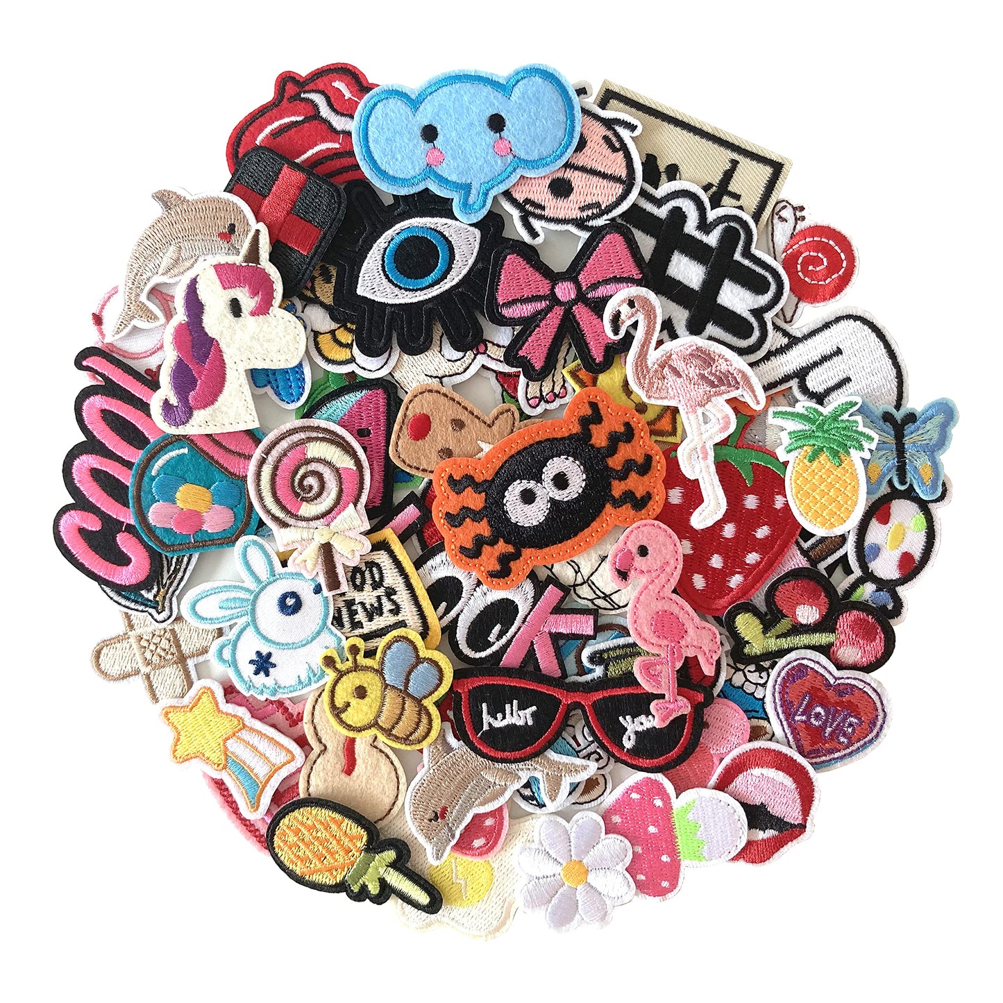 32Pcs Christmas Iron on Patches, Christmas sew on Patches for Clothing, Hats, Backpacks, Jackets, and Bags BST326H