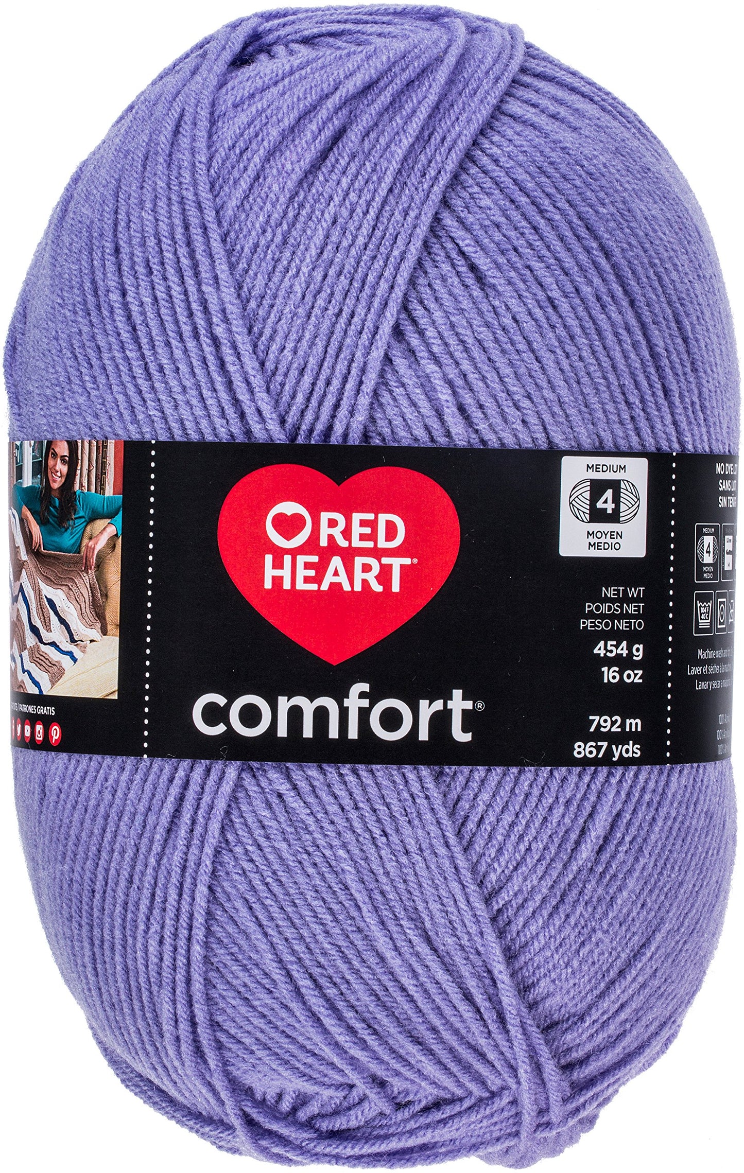 RED Heart Super Saver Yarn, Carrot BST326L