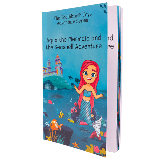 Aqua the Mermaid Storybook for Kids - Aqua Seashell Adventure-0