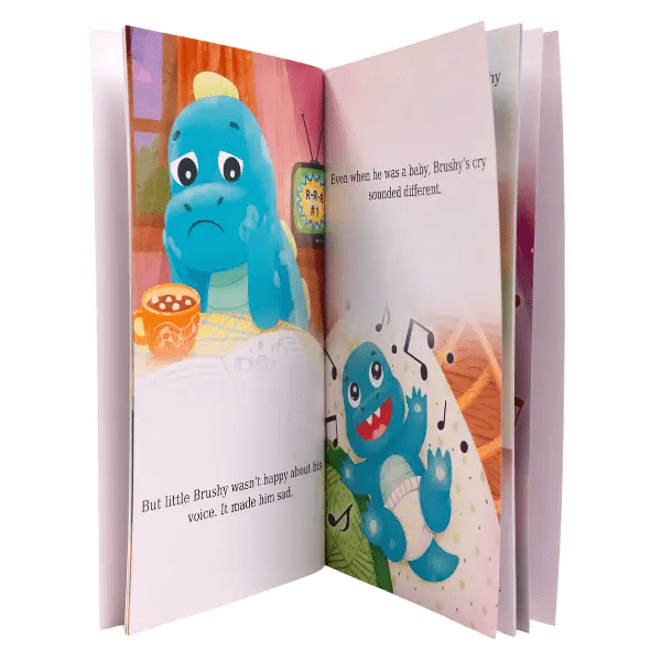 Brushy Finds His Voice Storybook by Toothbrush Toys-1