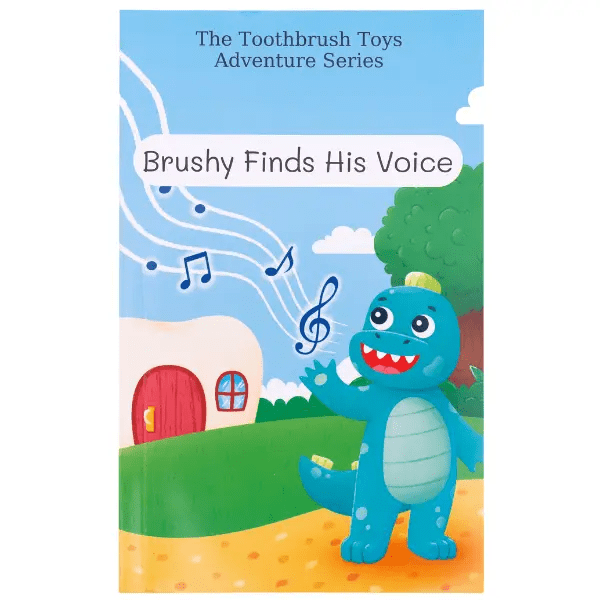 Brushy Finds His Voice Storybook by Toothbrush Toys-2