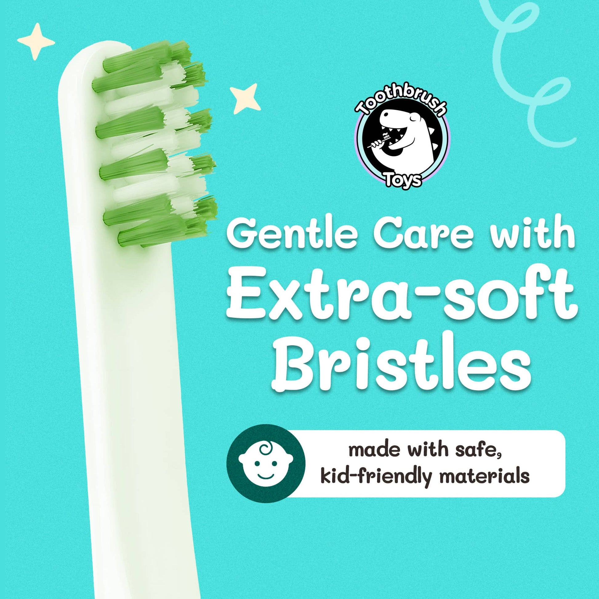 Brushy the Brushasaurus Dinosaur Toothbrush for Kids – Fun Brush Toy-4