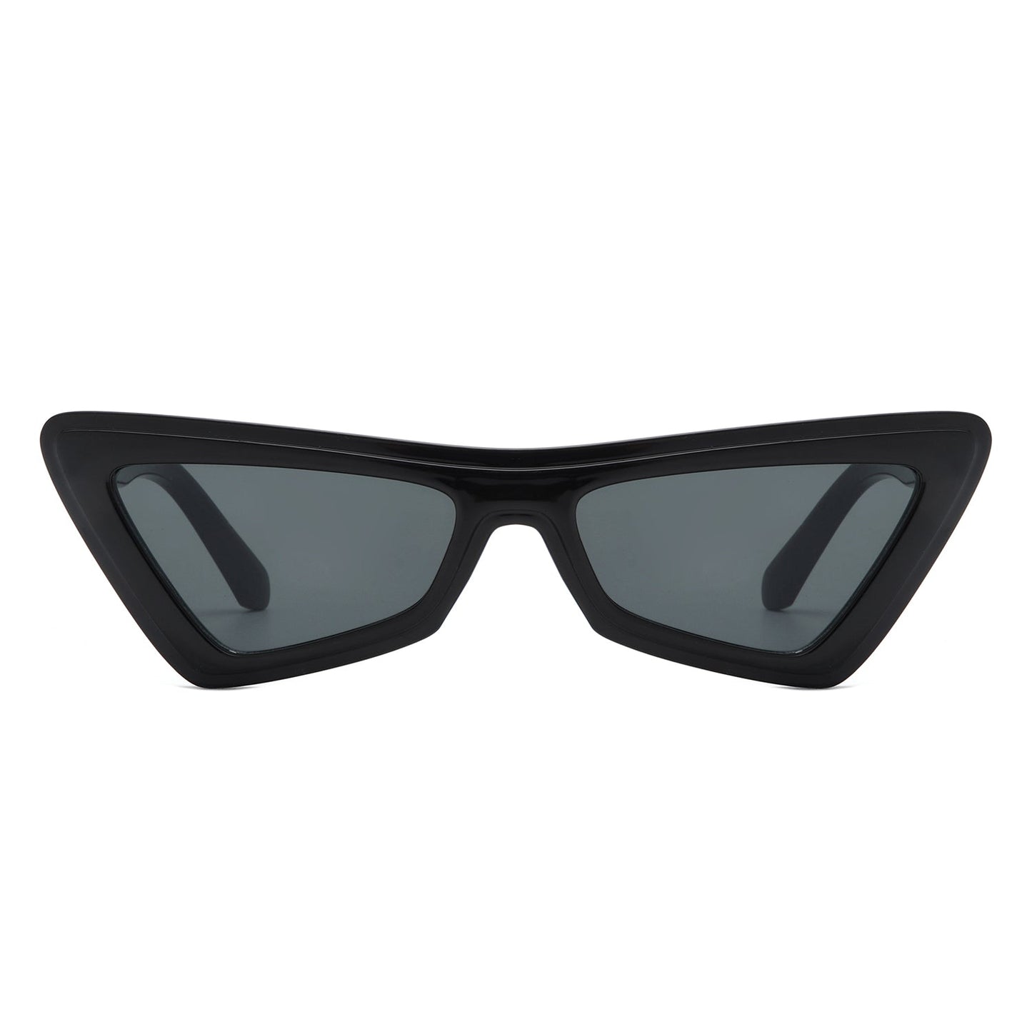 Sublar - Retro Triangle Fashion Colorful Cat Eye Women Sunglasses