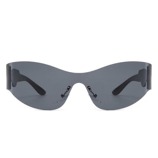 Galadriel - Futuristic Mirrored Cyberpunk Sport Sunglasses