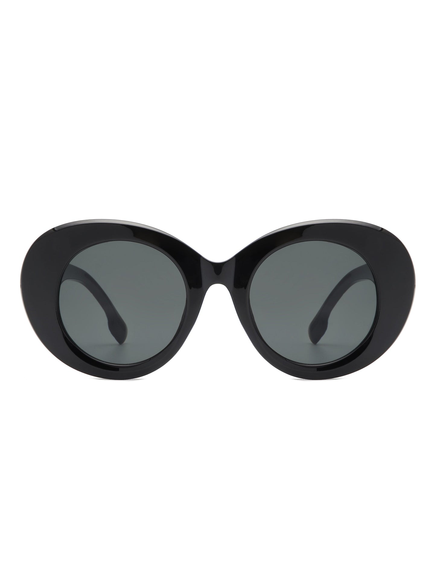Optic - Round Oval Oversized Women's Fashion Sunglasses