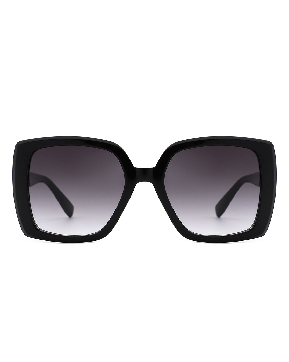 Thorne - Women's Oversized Flat Top Square Fashion Sunglasses