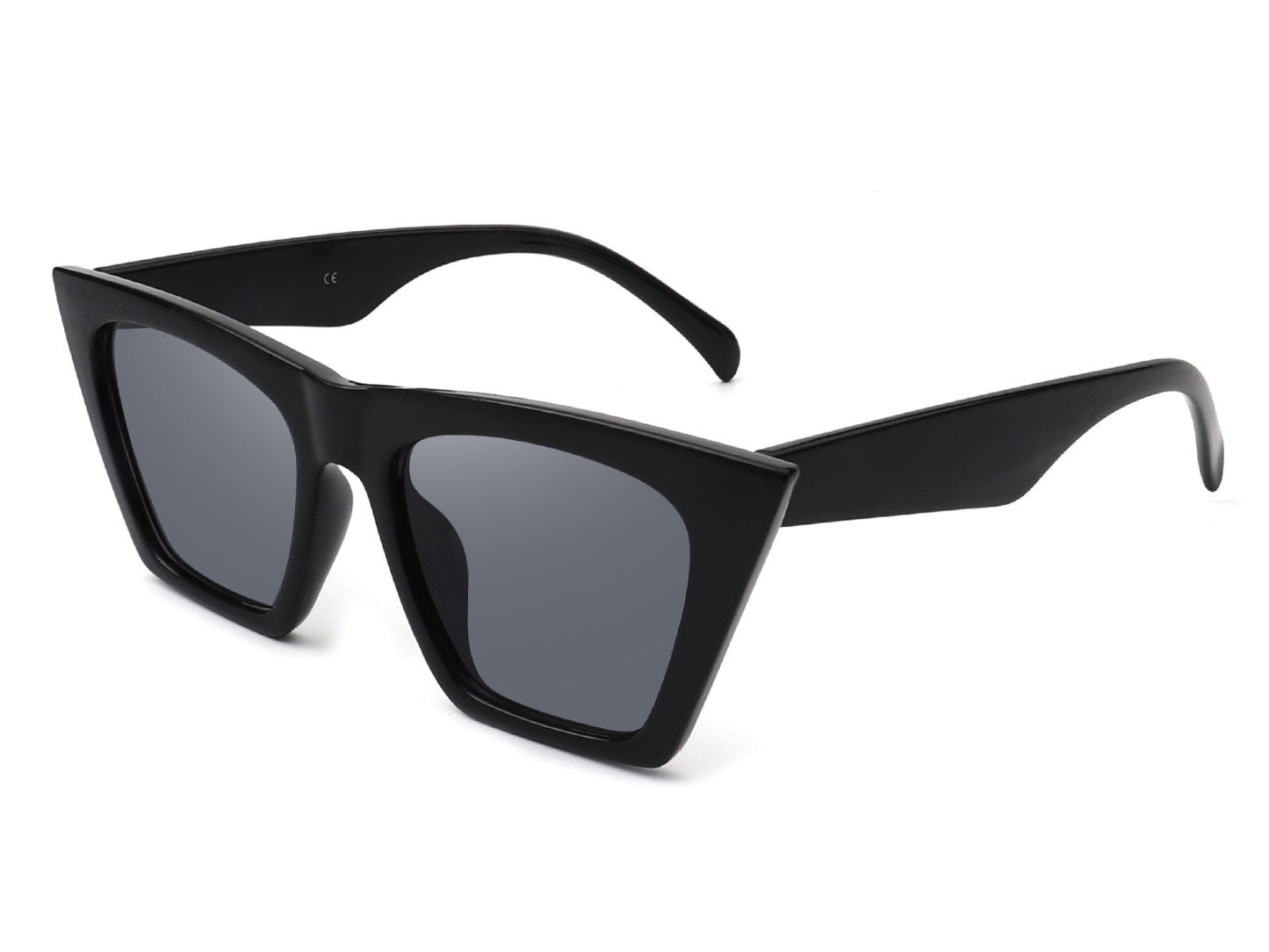Lysira - Women Retro Cat Eye High Pointed Fashion Sunglasses