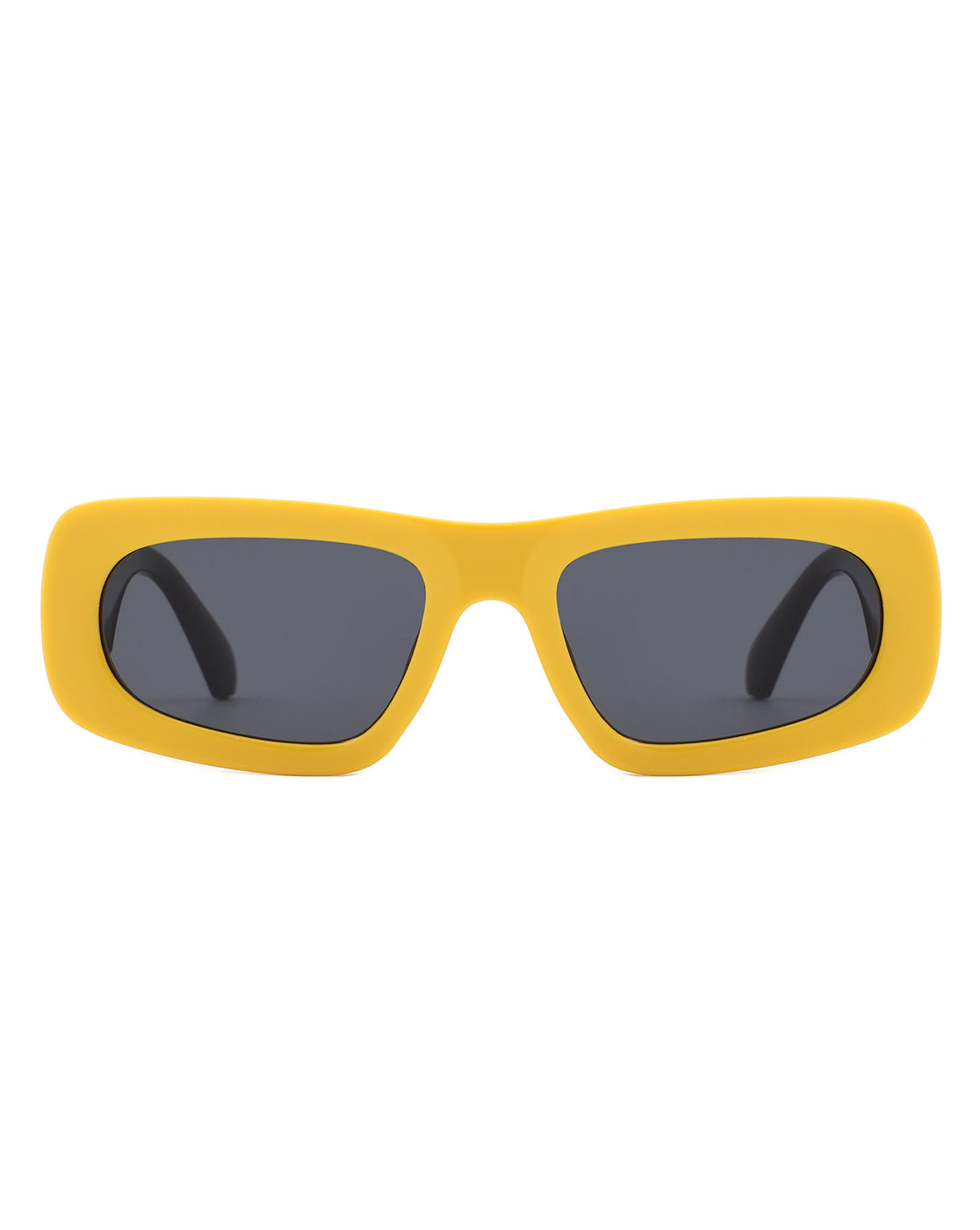 Faelon - Rectangle Retro Narrow Square Fashion Sunglasses-4