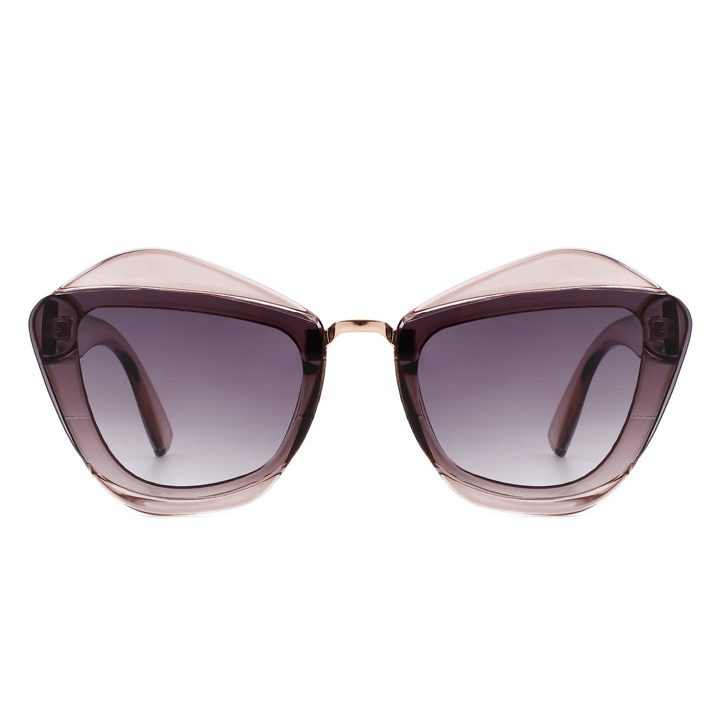 Infernia - Women Square Fashion Irregular Cat Eye Sunglasses