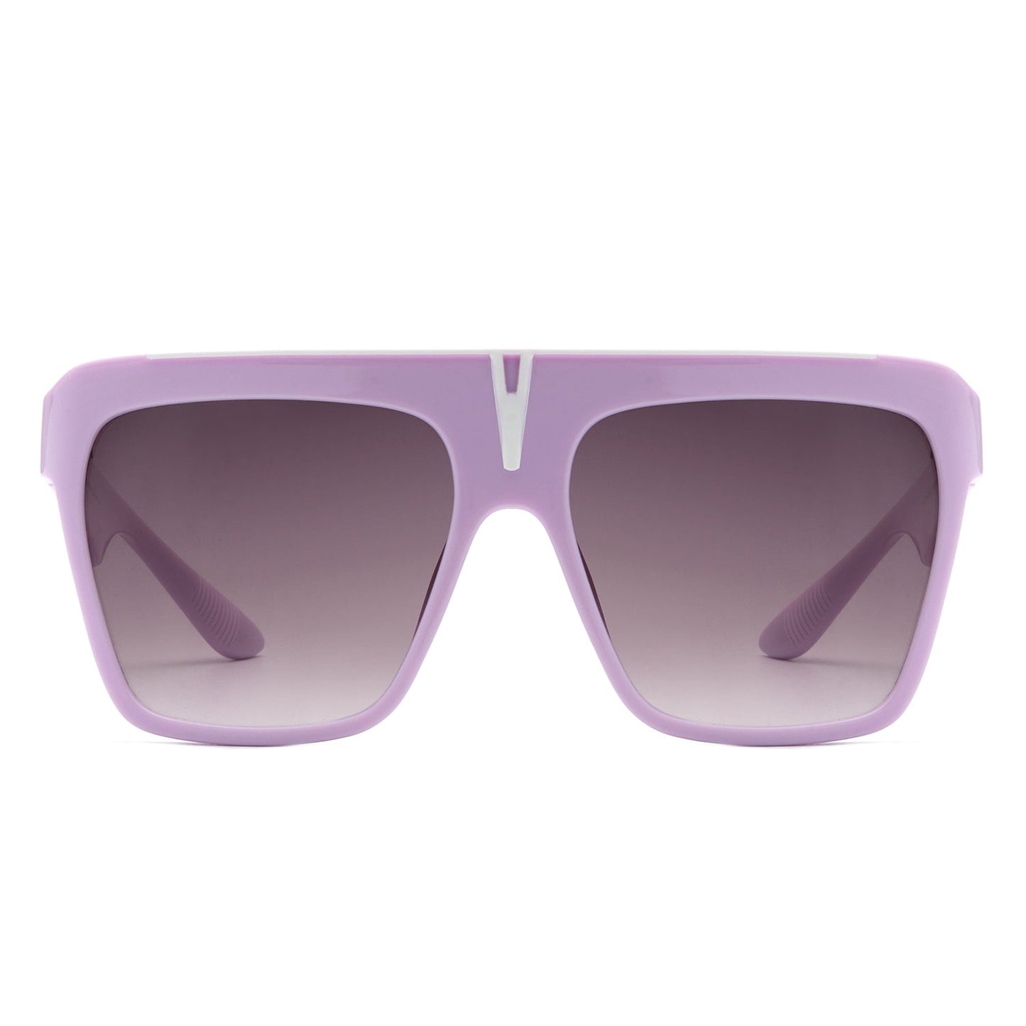 Kallias - Oversize Square Flat Top Large Fashion Women Sunglasses