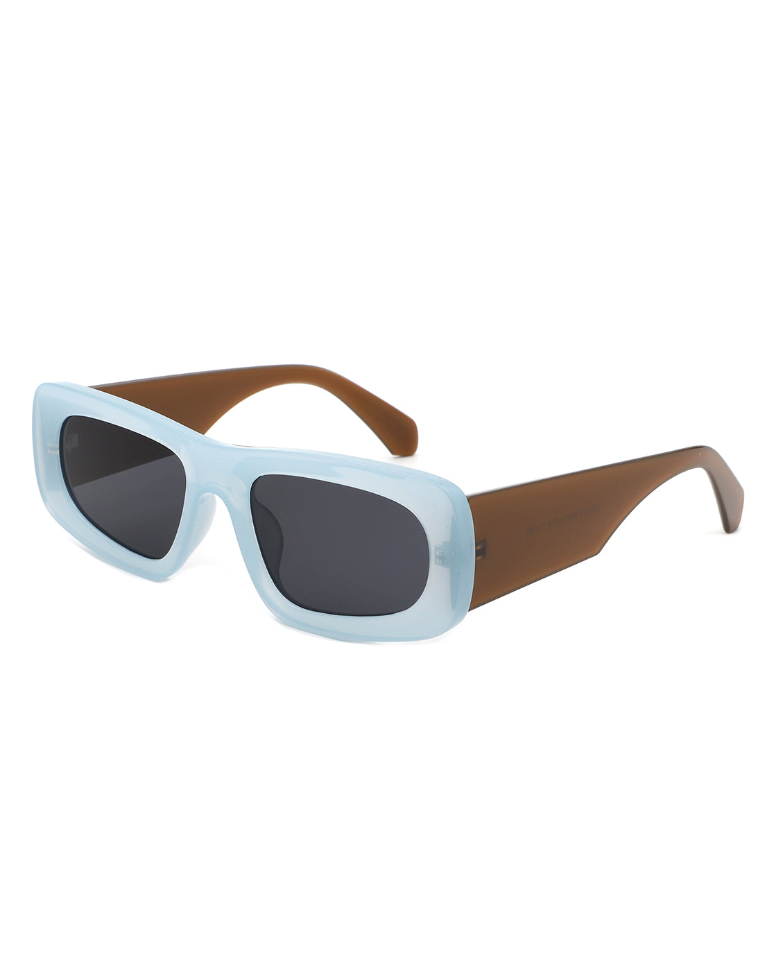 Faelon - Rectangle Retro Narrow Square Fashion Sunglasses-1