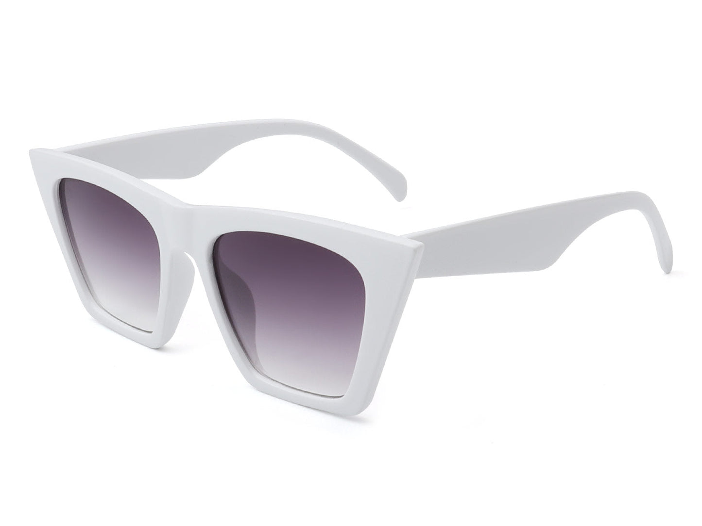 Lysira - Women Retro Cat Eye High Pointed Fashion Sunglasses