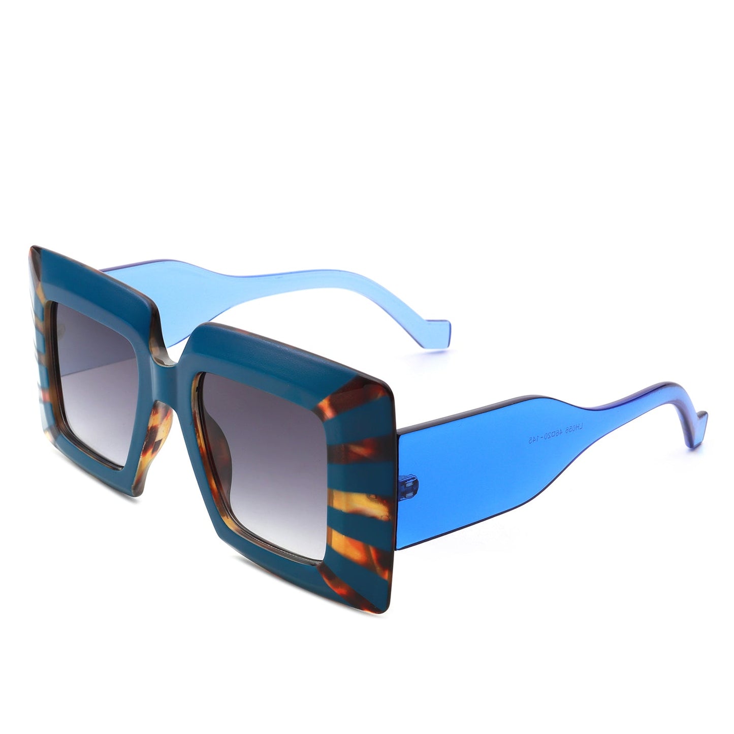 Caelum - Oversized Flat Top Square Women's Sunglasses-5