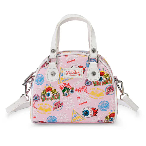Von Dutch Jax Bowling Bag - Light Pink