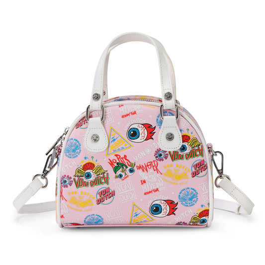 Von Dutch Jax Bowling Bag - Light Pink