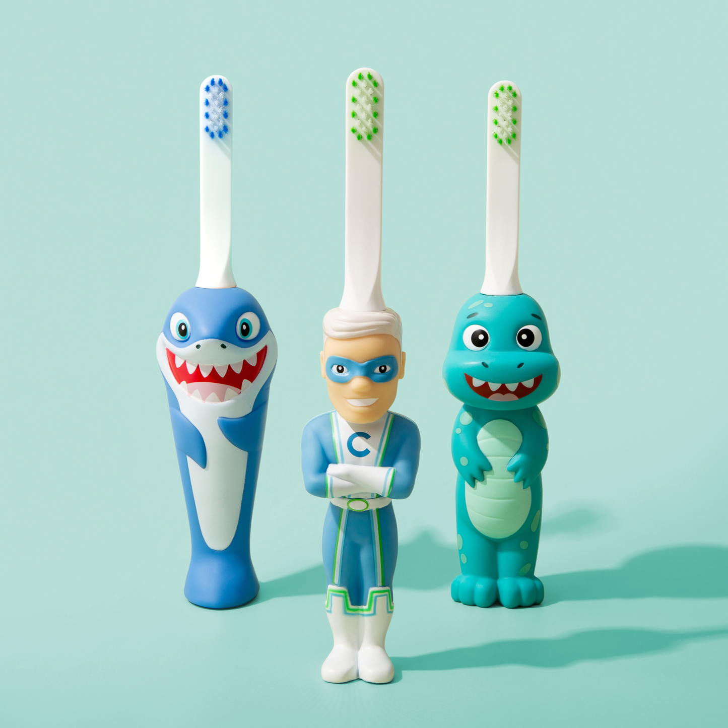 Captain Cavity Kids Character Toy Toothbrush-3