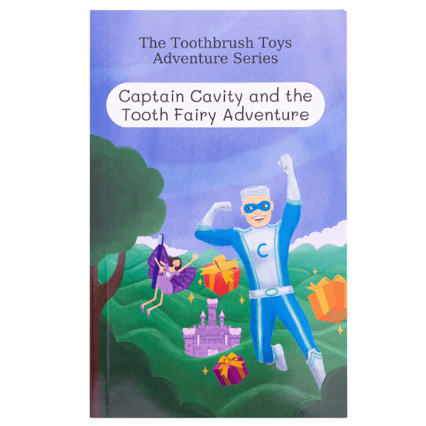 Captain Cavity and the Tooth Fairy Adventure Book by Toothbrush Toys-1