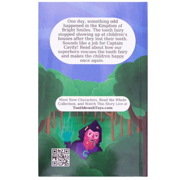 Captain Cavity and the Tooth Fairy Adventure Book by Toothbrush Toys-2