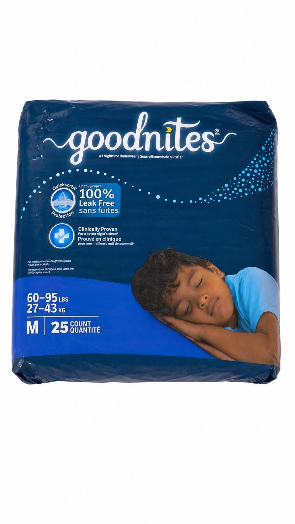 Goodnites Boys' Nighttime Bedwetting Underwear N27