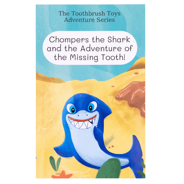 Chompers the Shark Children's Tooth Brushing Storybook-1