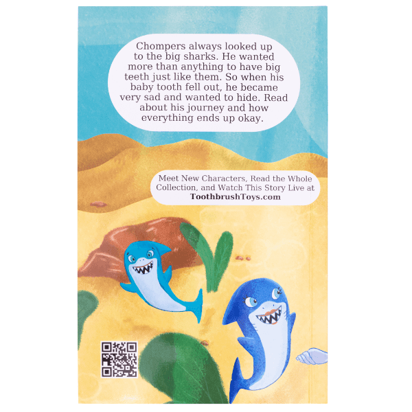 Chompers the Shark Children's Tooth Brushing Storybook-2